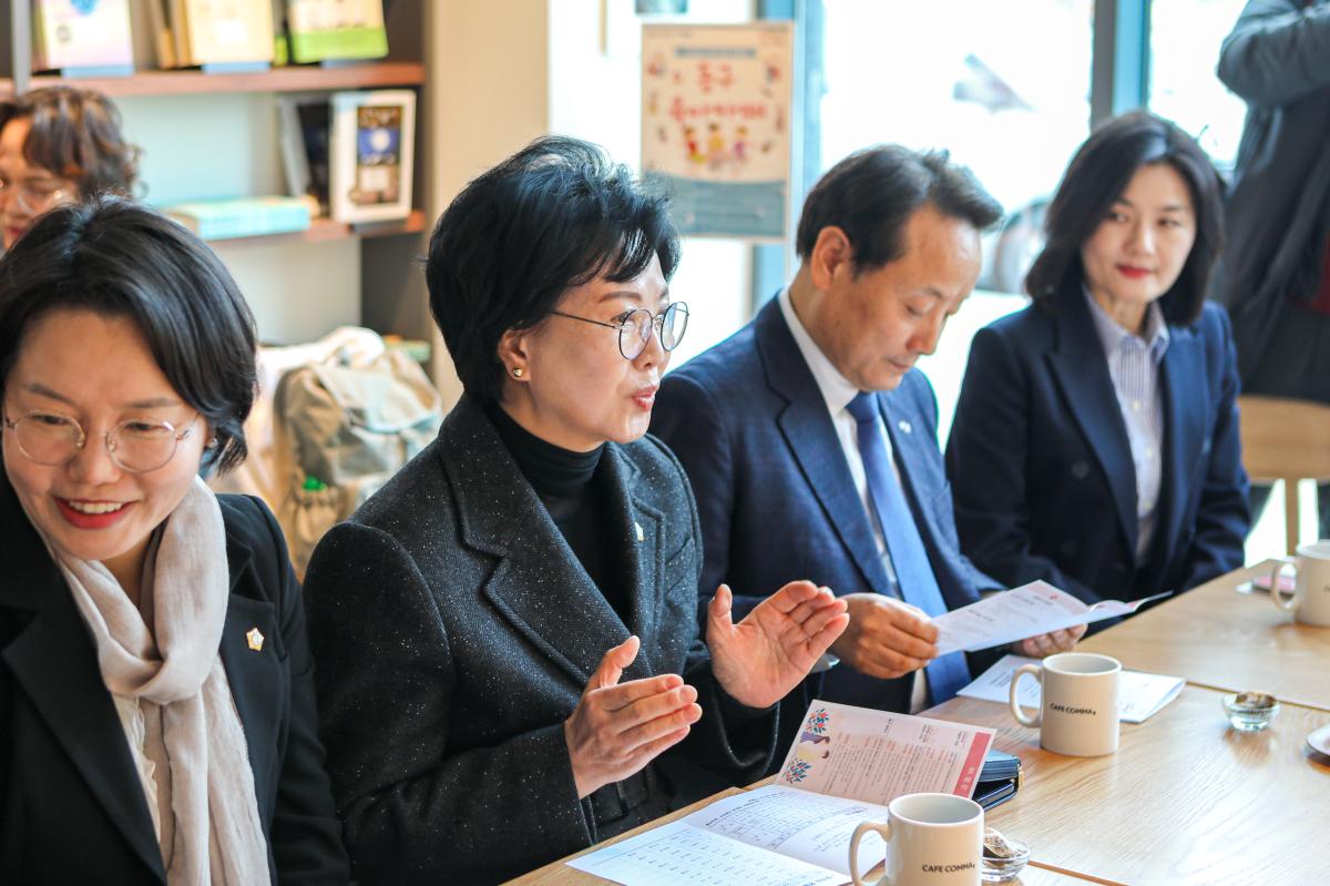 동구 육아카페 1호점 개소식 사진5